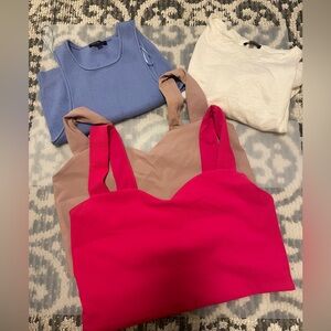 Dynamite - Crop Top Bundle- Spring and Summer - size Large
